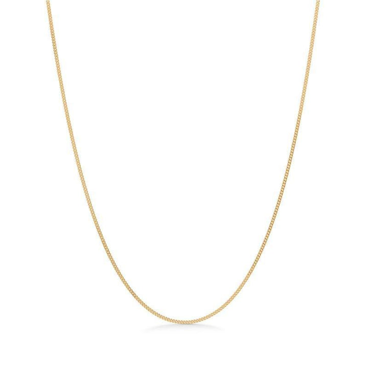 Mads Z 14kt Halskette Rüstung 75-80cm, klassische Goldkette im Rüstungsdesign. Modell 9520122