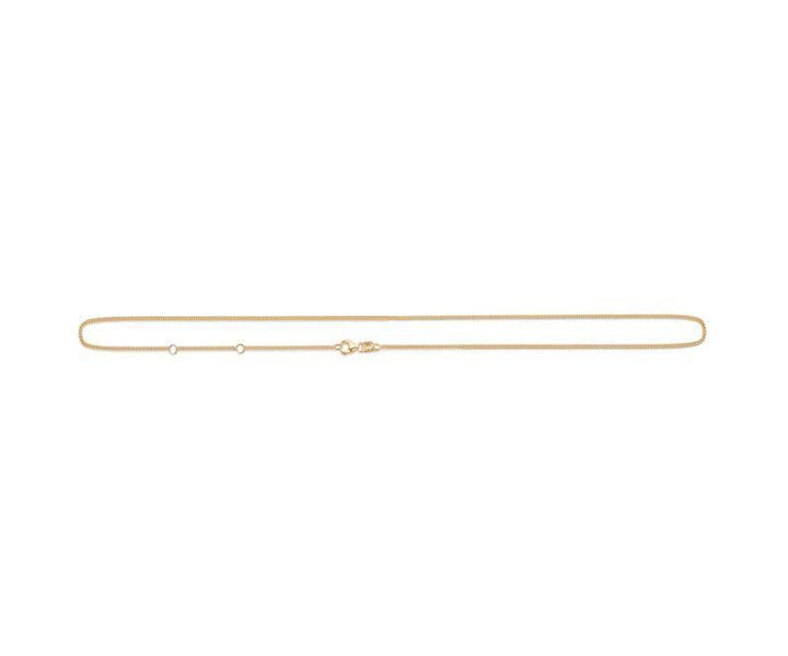 Mads Z 14kt Halskæde Panser 75 - 80cm - 9520122 - Halskæde - 9520122