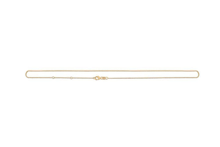 Mads Z 14kt Venedig-Kette 55cm mit eleganter und schlanker Kette in glänzendem Gold, Modell 9520131-1.