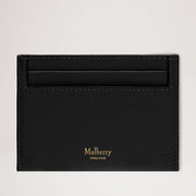 Mulberry Continental Credit Card Slip Natural Grain Black Kartenetui