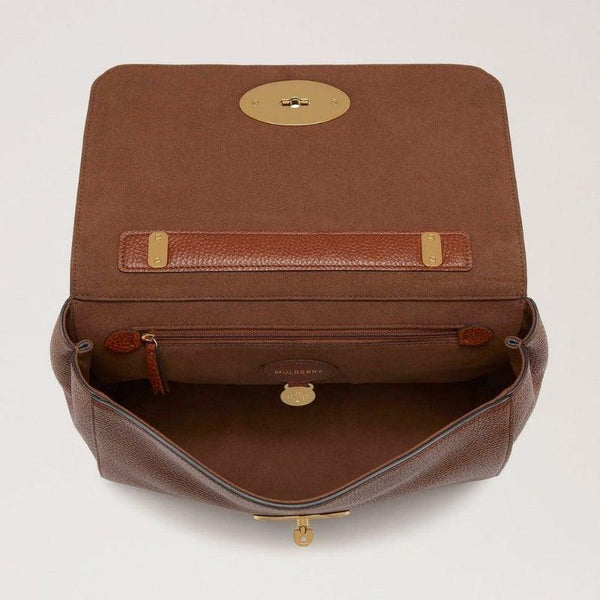 Mulberry Lily Oak - Small Classic Grain Leather - Lily Taske - HH8733/552G110