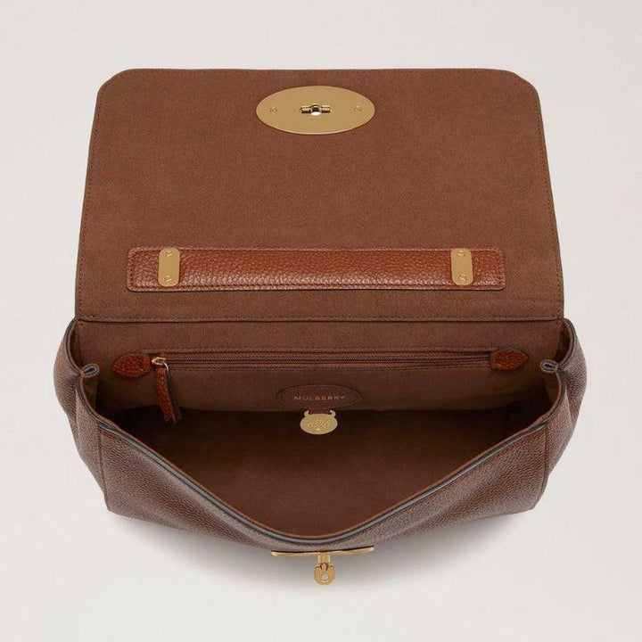 Mulberry Lily Oak - Small Classic Grain Leather - Lily Taske - HH8733/552G110