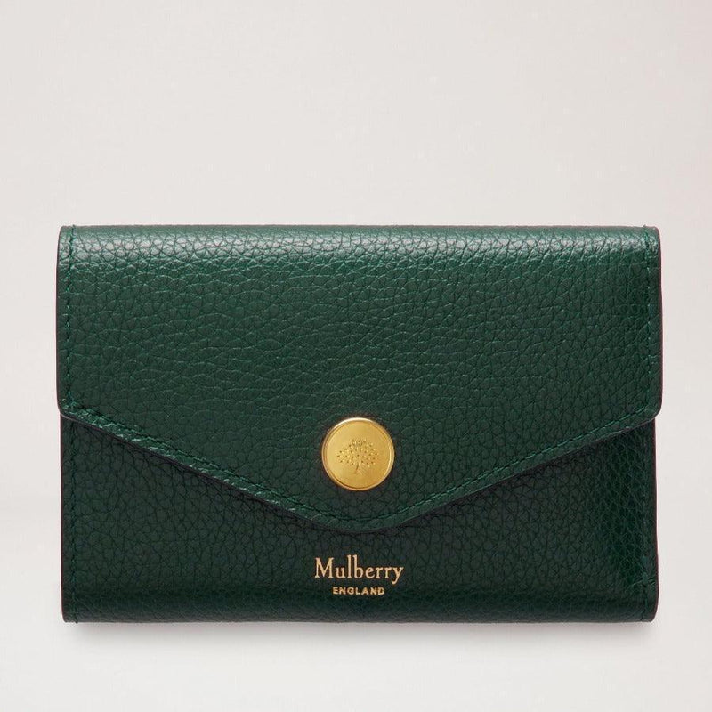Mulberry Pung - Folded Multicard Wallet Mulberry Green - Punge - RL6447/205Q633