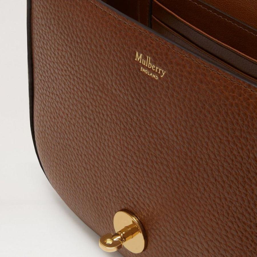 Mulberry Small Darley Satchel Oak Small Classic Grain - Darley Satchel - RL7414/552G110