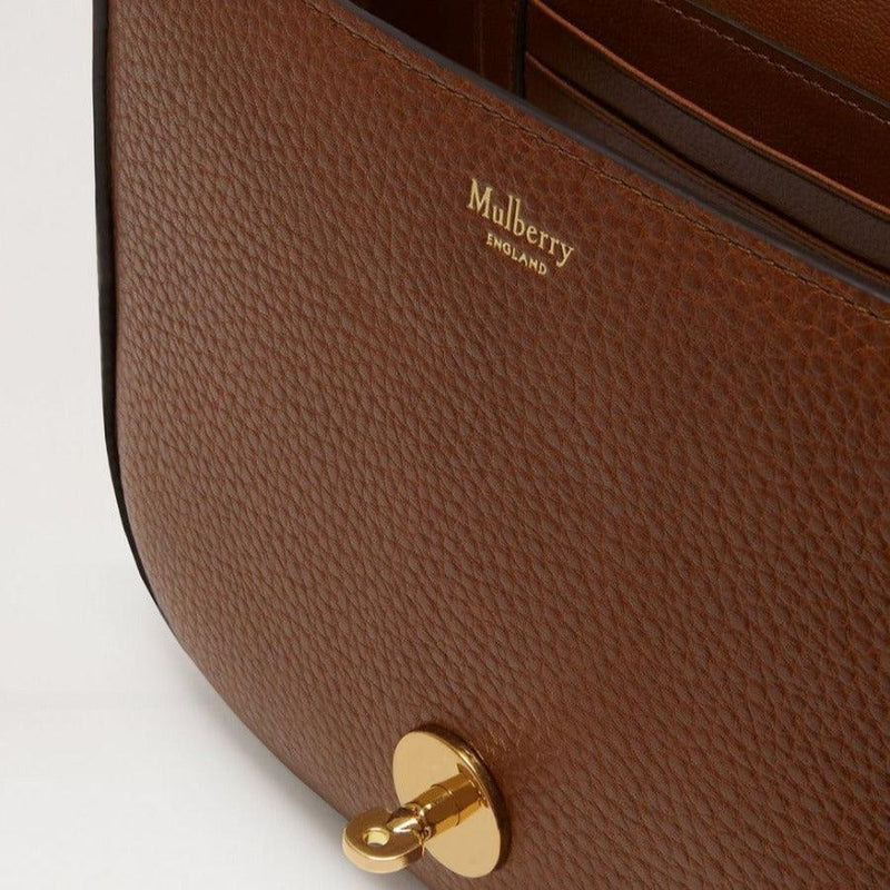 Mulberry Small Darley Satchel Oak Small Classic Grain - Darley Satchel - RL7414/552G110