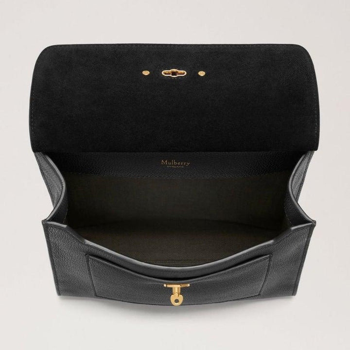 Mulberry Taske Antony Small Classic Grain Black - Antony Taske - HH4645/205A100