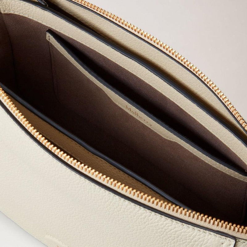 Mulberry Taske - Billie Chalk Small Classic Grain - Mulberry Billie - HH8301/205W160