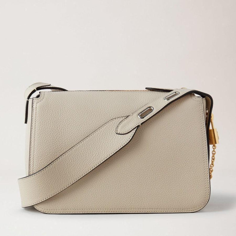 Mulberry Taske - Billie Chalk Small Classic Grain - Mulberry Billie - HH8301/205W160