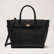 Mulberry Small Zipped Bayswater Small Classic Grain Leather Black Tasche