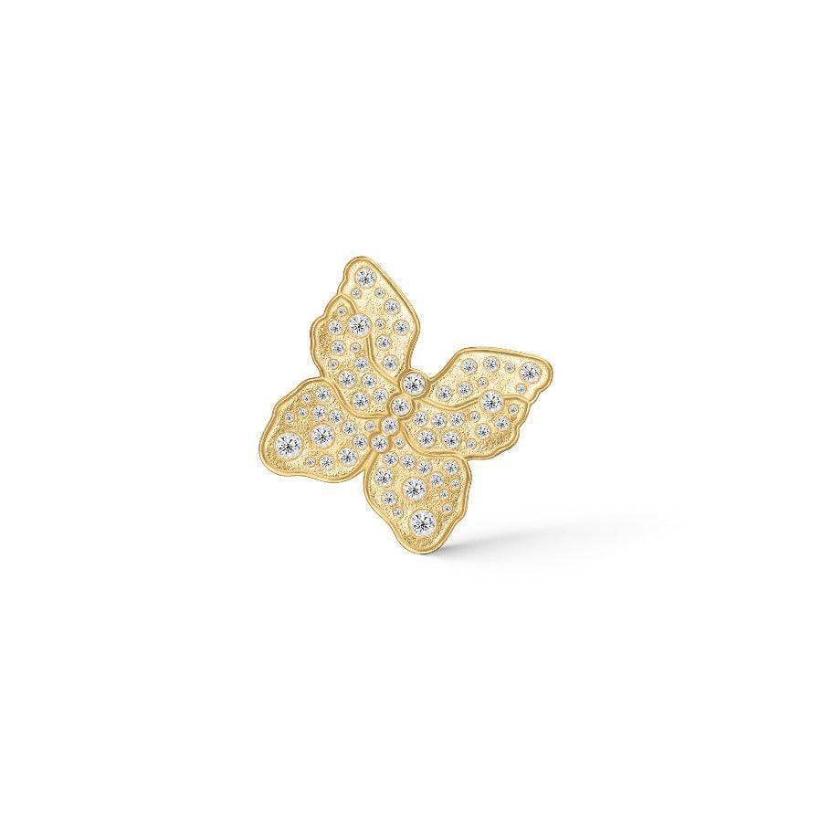 Polar Jewelry The Butterfly Forgyldt Ørering - Øreringe - TBU-ST-GD-WZ-00323