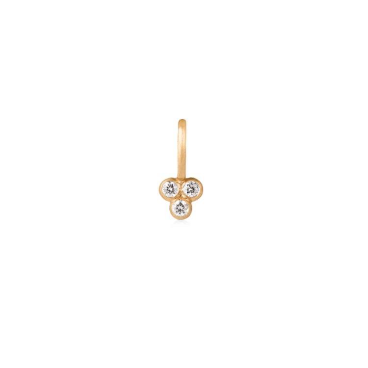 Ro Copenhagen 18kt Orbit Dot Diamant Vedhæng - Vedhæng - 96715